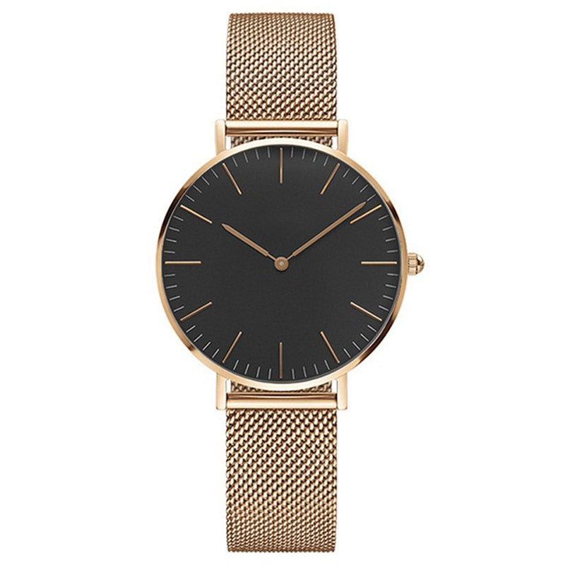 Classic Striped Watch Reloj Mujer