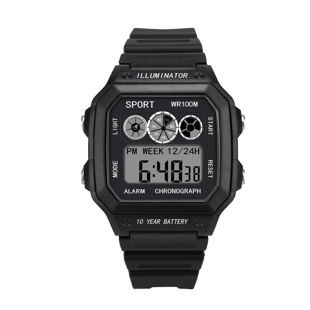 Digital Military Army Sport LED Waterproof Wrist Watch