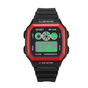 Digital Military Army Sport LED Waterproof Wrist Watch