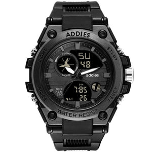 Addies Analog Waterproof LED Quartz Digital Watch