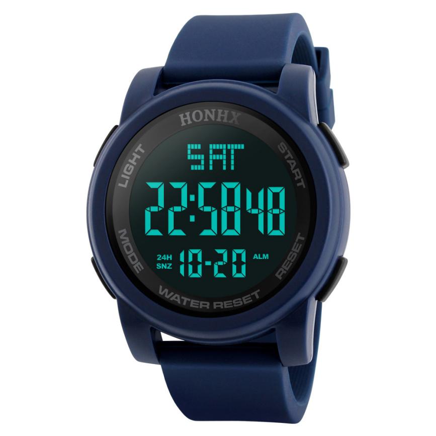 LED Digital Fitness Wrist Sport Watch